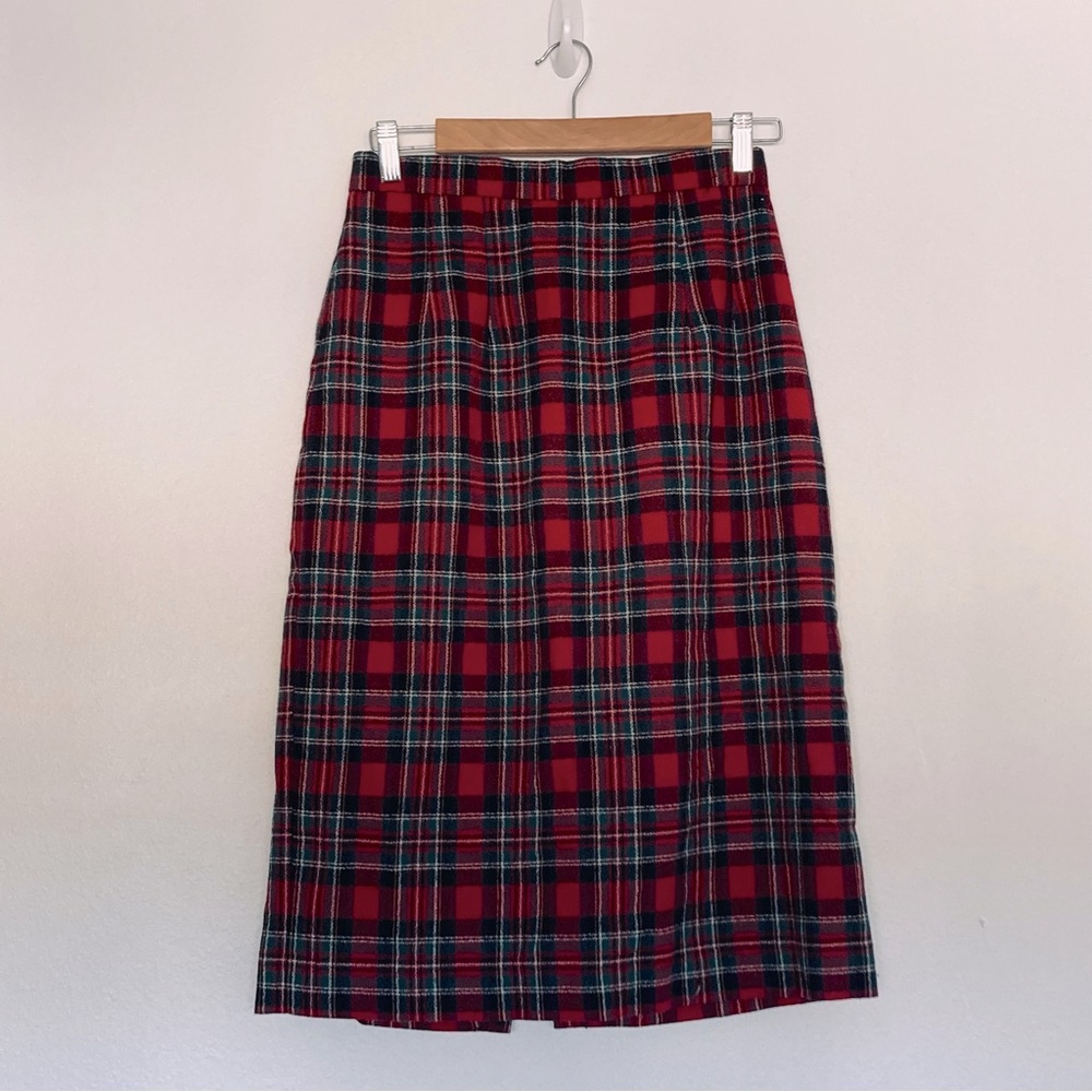 Graff Californiawear plaid skirt